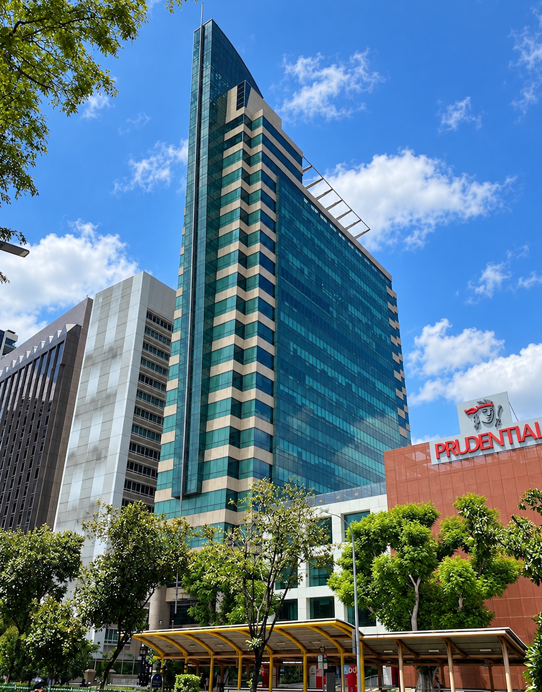 Brahm Centre at Newton, Goldbell Towers